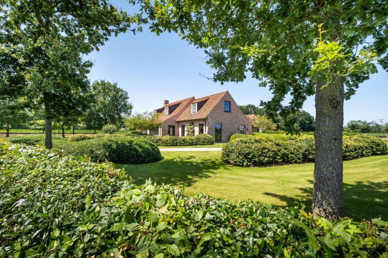 Hoeve Den Akker - Luxueuze Vakantiewoningen Met Privetuinen En Alpaca'S Nabij Brugge, Damme, Knokke, Sluis En Cadzand 외부 사진