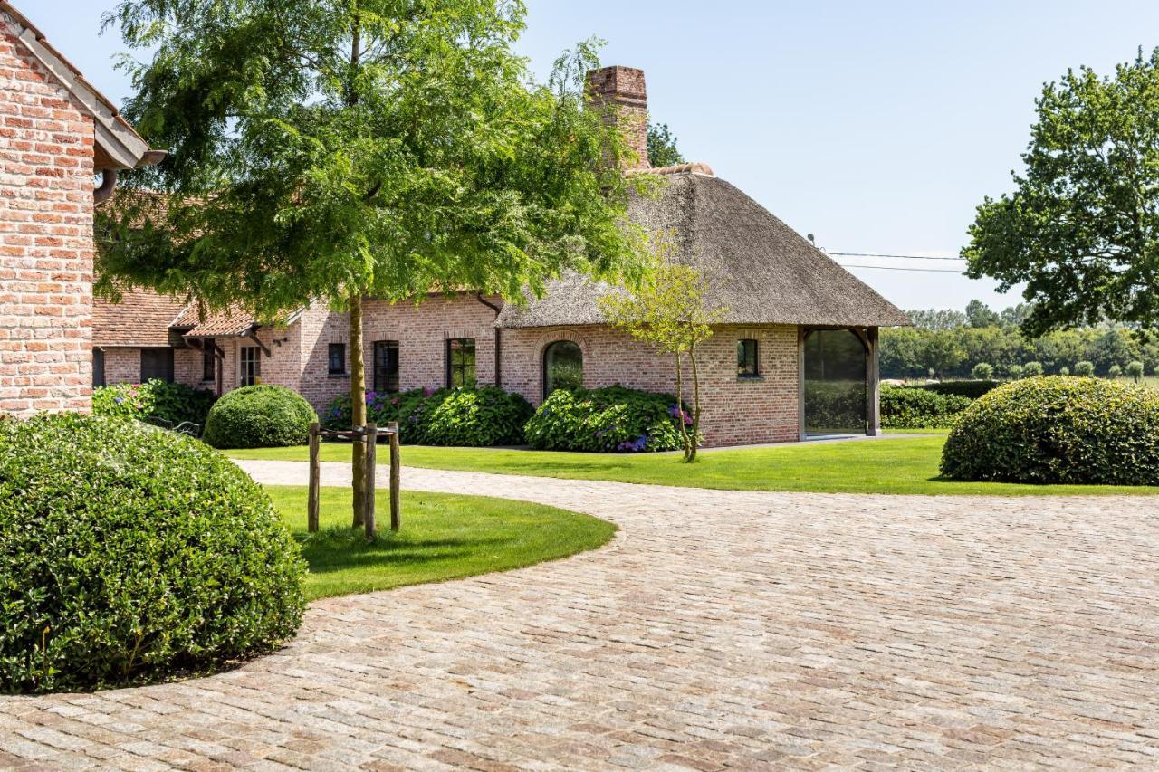 Hoeve Den Akker - Luxueuze Vakantiewoningen Met Privetuinen En Alpaca'S Nabij Brugge, Damme, Knokke, Sluis En Cadzand 외부 사진