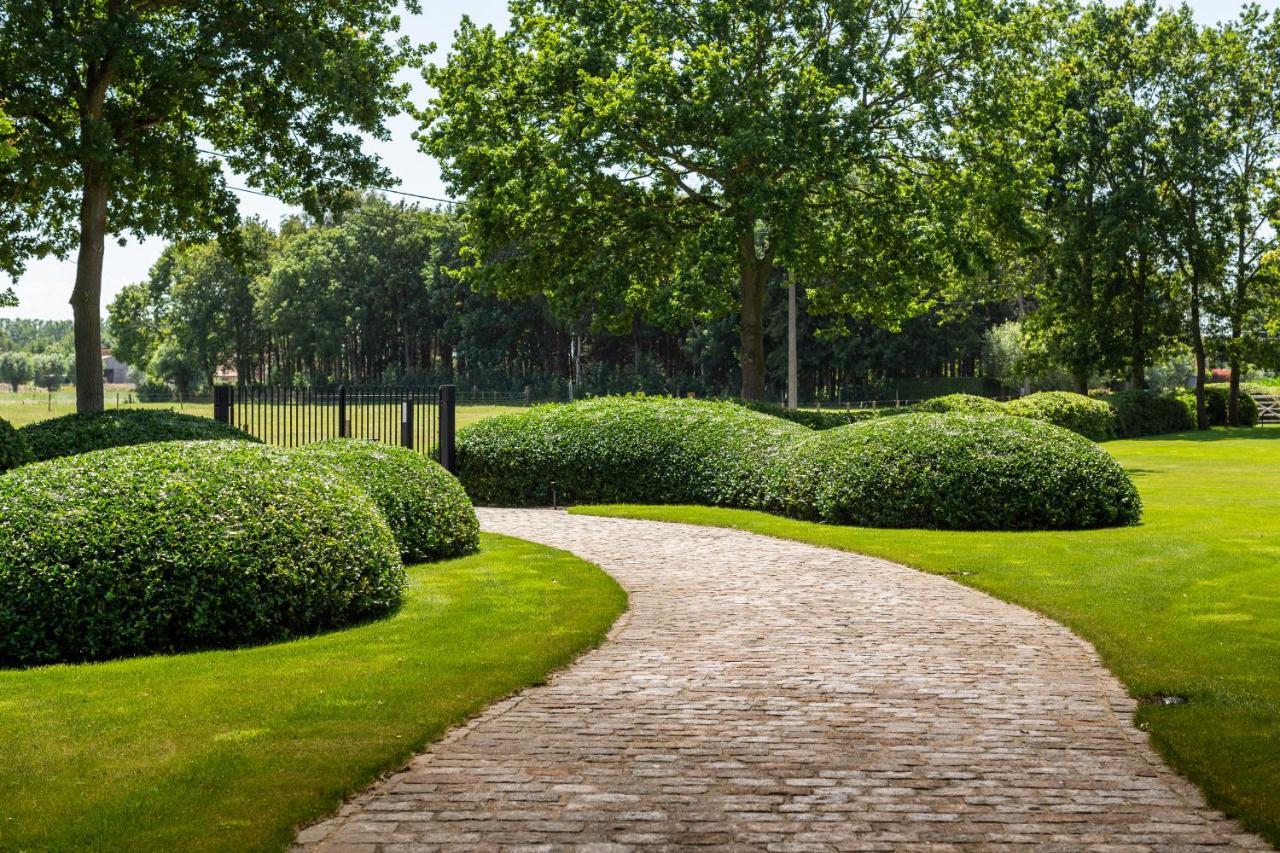 Hoeve Den Akker - Luxueuze Vakantiewoningen Met Privetuinen En Alpaca'S Nabij Brugge, Damme, Knokke, Sluis En Cadzand 외부 사진