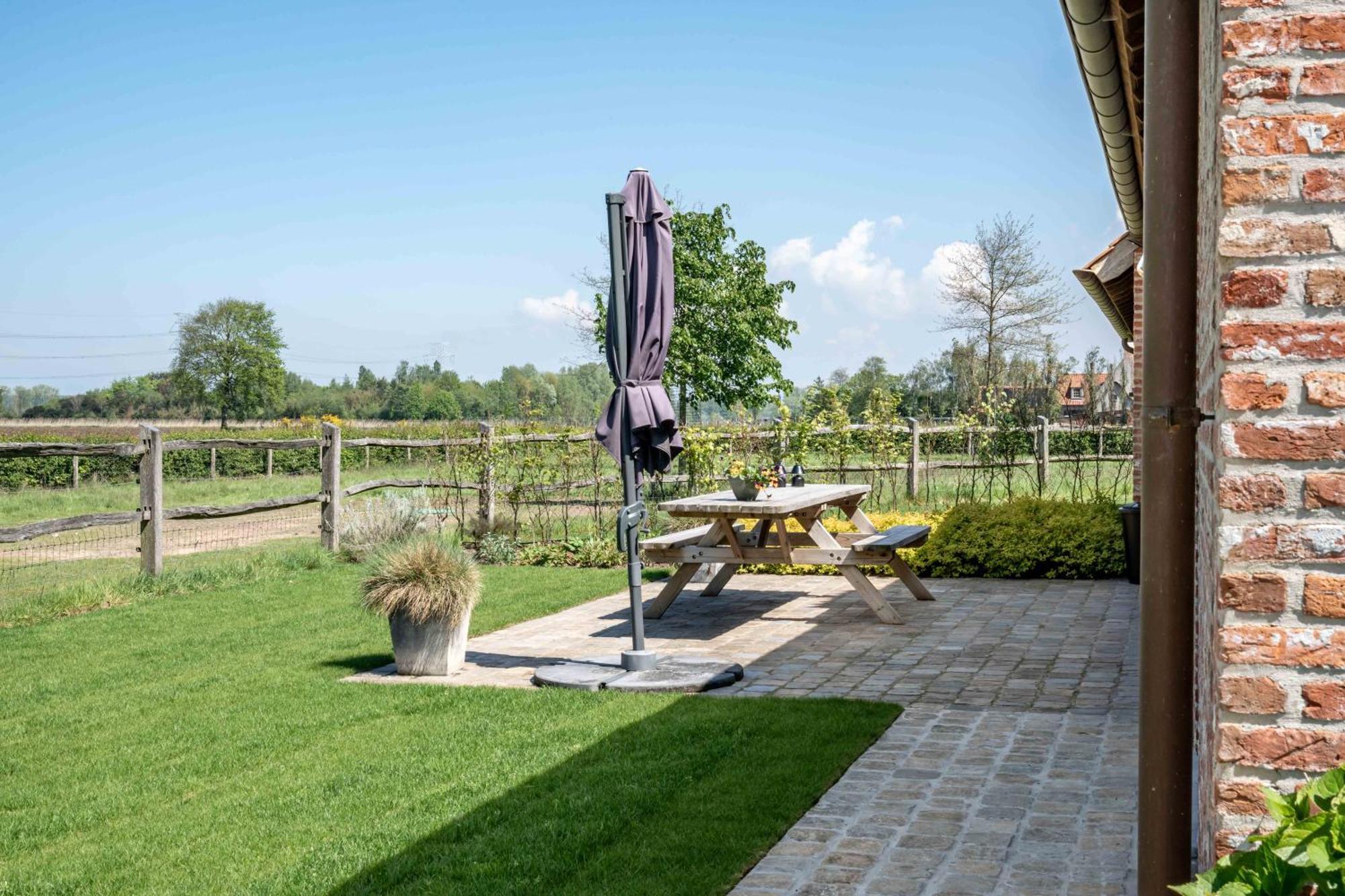 Hoeve Den Akker - Luxueuze Vakantiewoningen Met Privetuinen En Alpaca'S Nabij Brugge, Damme, Knokke, Sluis En Cadzand 외부 사진